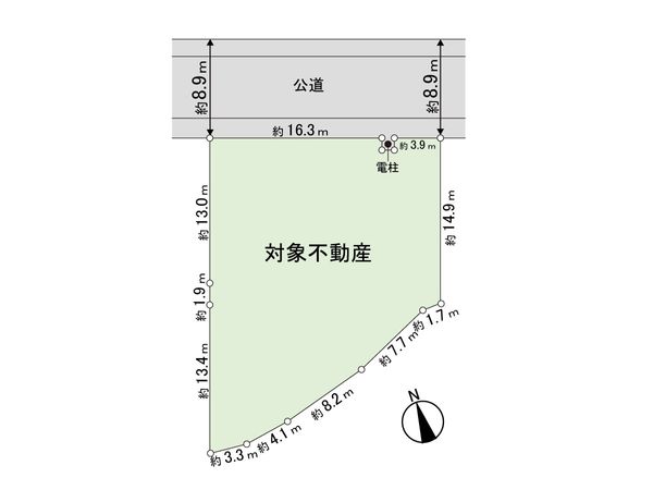 高野原1丁目 土地 区画図 高野原1丁目 土地 区画図