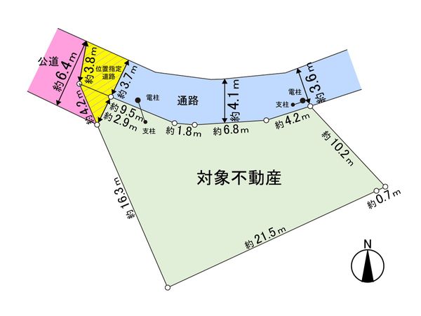 国見6丁目 土地 区画図 国見6丁目 土地 区画図
