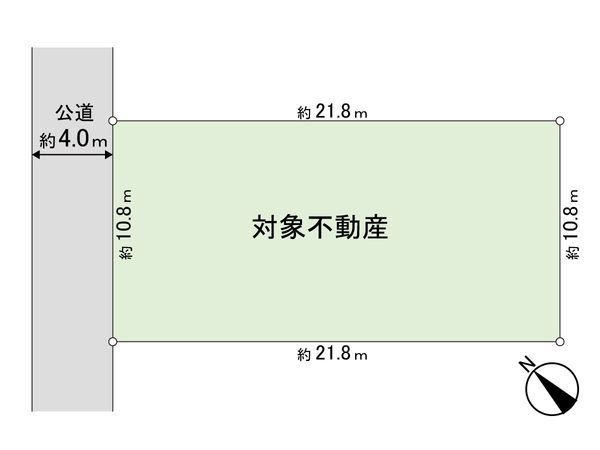 水の森2丁目 土地 区画図