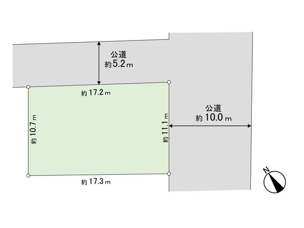 柴田郡大河原町金ケ瀬字町 戸建 間取図(平面図)