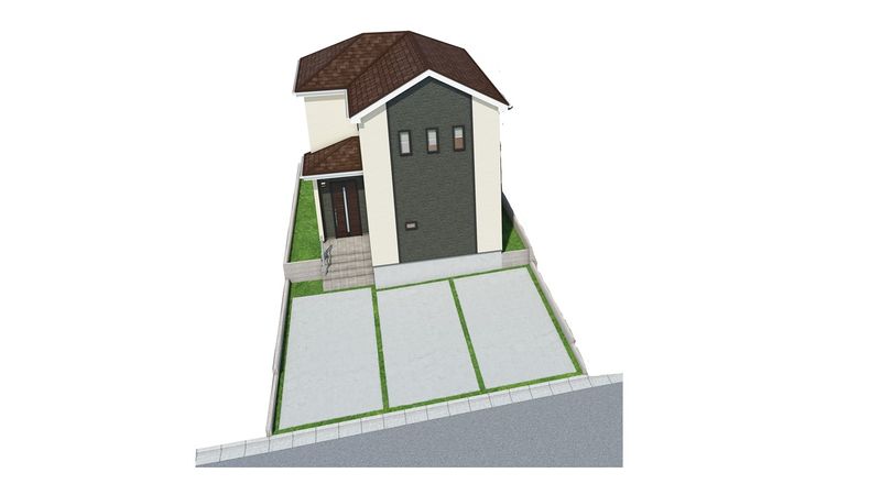 松が丘 新築戸建B号棟 外観 松が丘 新築戸建B号棟 外観