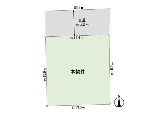 名取市ゆりが丘4丁目 戸建 区画図 名取市ゆりが丘4丁目 戸建 区画図