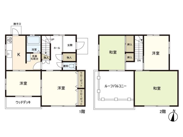 愛子中央3丁目 戸建 間取図(平面図) 愛子中央3丁目 戸建 間取図(平面図)