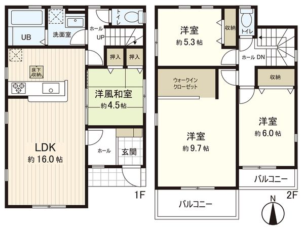 間取図(平面図)