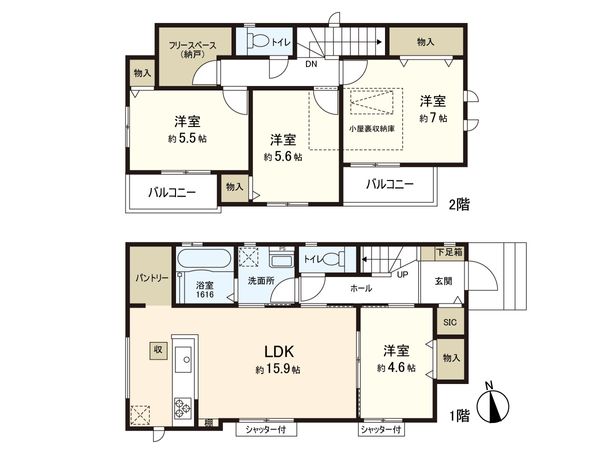 間取図(平面図)