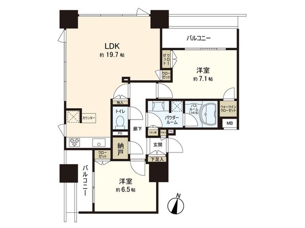 間取図(平面図)