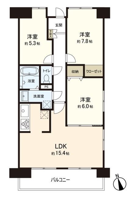 間取図(平面図)