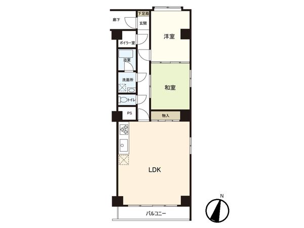 上杉マンション 間取図(平面図) 間取図(平面図)