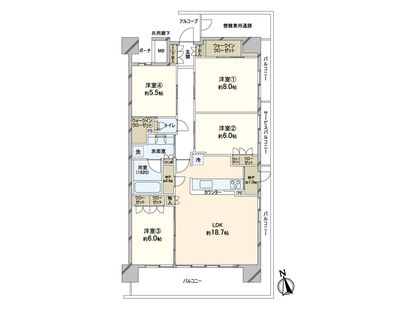 間取図(平面図)