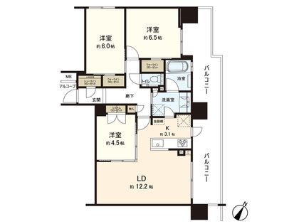 間取図(平面図)