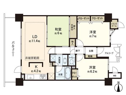 間取図(平面図)