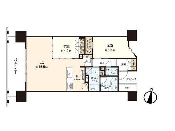 プレミスト仙台西公園 間取図(平面図)