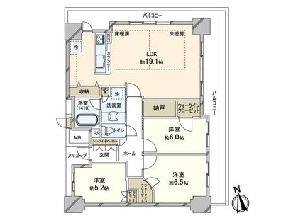 間取図(平面図)
