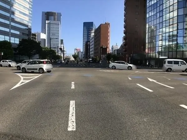 前面道路