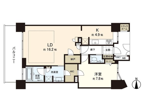 ライオンズタワー仙台広瀬 間取図(平面図) ライオンズタワー仙台広瀬 間取図(平面図)