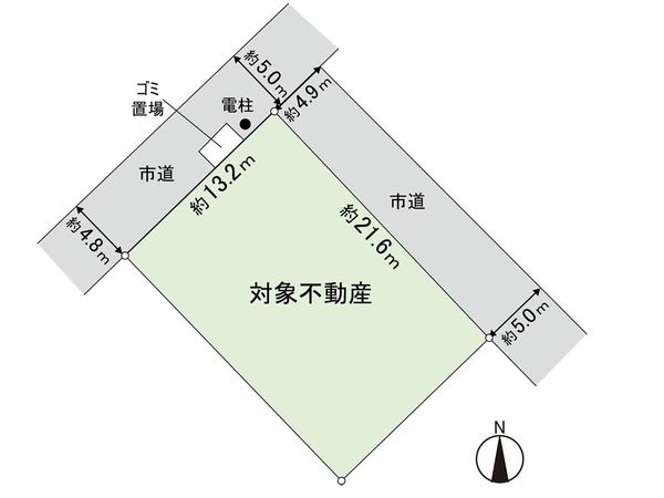 土手内1丁目 土地 区画図 土手内1丁目 土地 区画図
