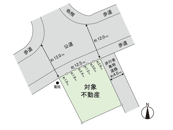 宮城野区神谷沢字金沢 土地(1区画) 区画図 宮城野区神谷沢字金沢 土地(1区画) 区画図