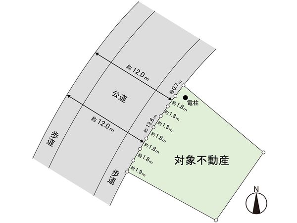 宮城野区神谷沢字金沢 土地(4区画) 区画図 宮城野区神谷沢字金沢 土地(4区画) 区画図