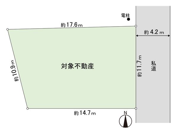 多賀城市笠神2丁目 土地 区画図 区画図