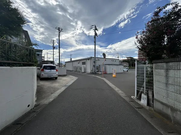 前面道路