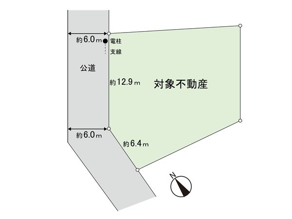下馬4丁目 土地 区画図 区画図