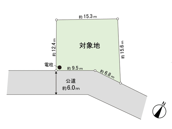 土地 利府町神谷沢字金沢 地形図