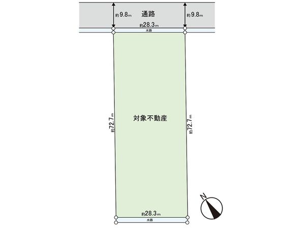 土地 上飯田字天神 区画図 土地 上飯田字天神 区画図