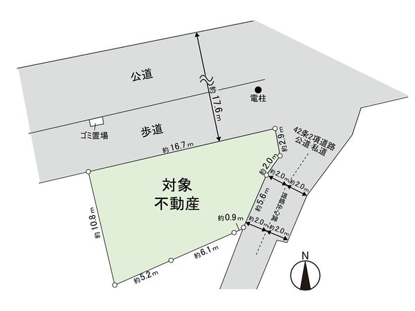 桜ケ丘 土地 区画図 桜ケ丘 土地 区画図