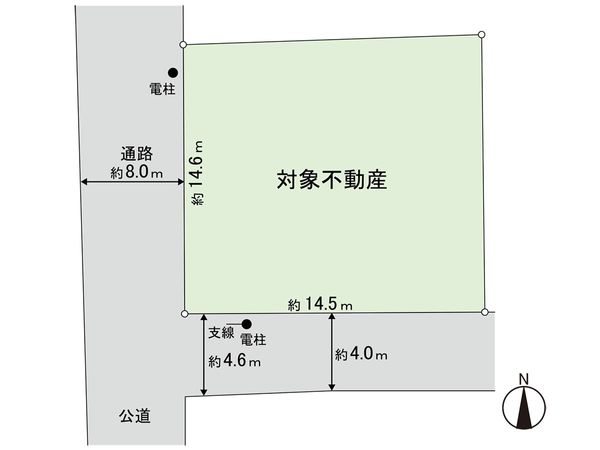 小鶴3丁目 土地 区画図 小鶴3丁目 土地 区画図
