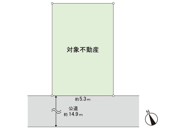 若林1丁目 土地 区画図 若林1丁目 土地 区画図