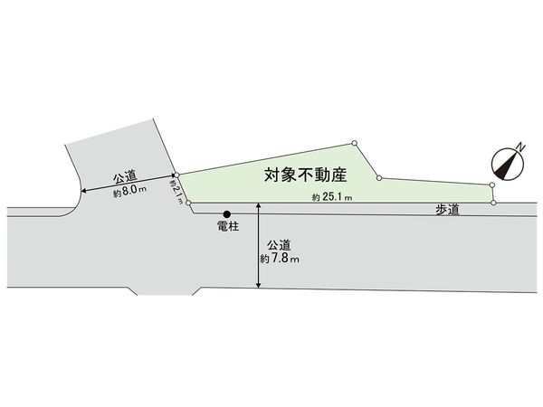 平成2丁目 土地 区画図 平成2丁目 土地 区画図