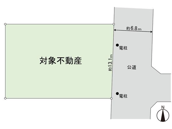 多賀城市丸山1丁目 土地 区画図