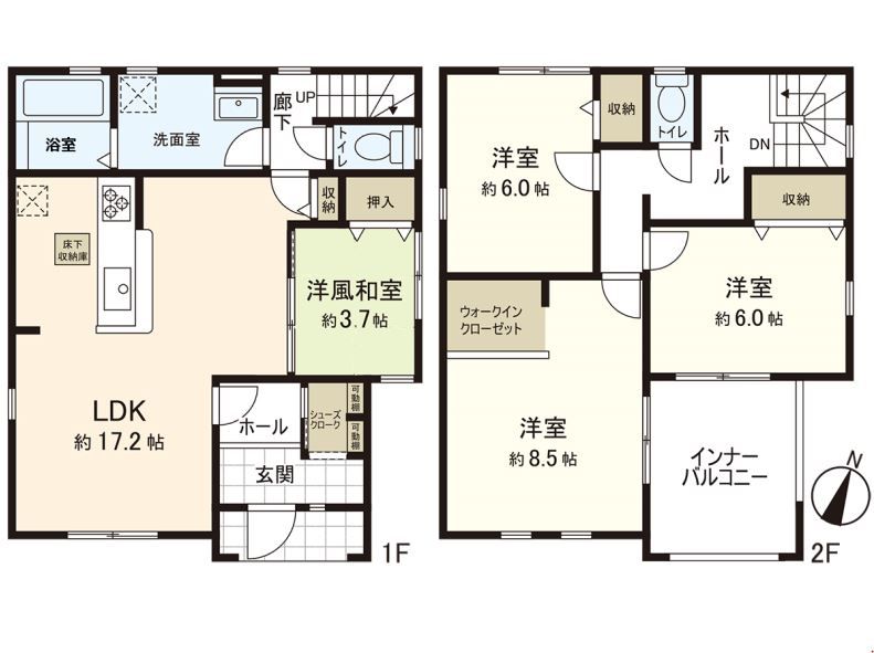 間取図(平面図)