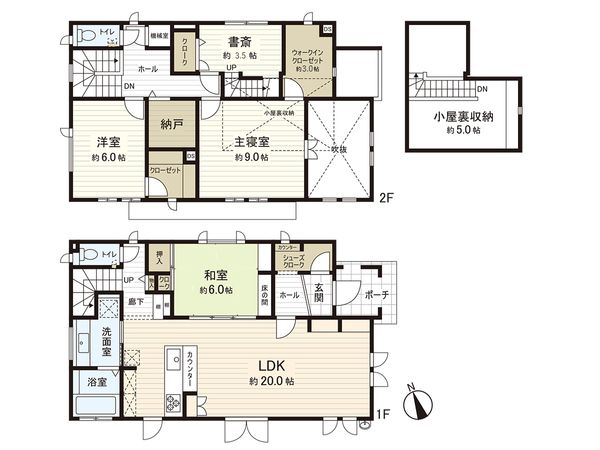 なないろの里2丁目 戸建 間取図(平面図)