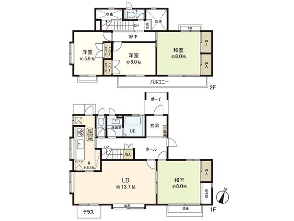 間取図(平面図)
