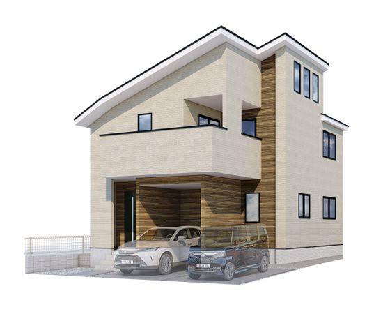 富沢2丁目 新築戸建 1号棟 外観