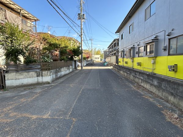 鶴巻1丁目 土地 前面道路含む外観 前面道路含む外観
