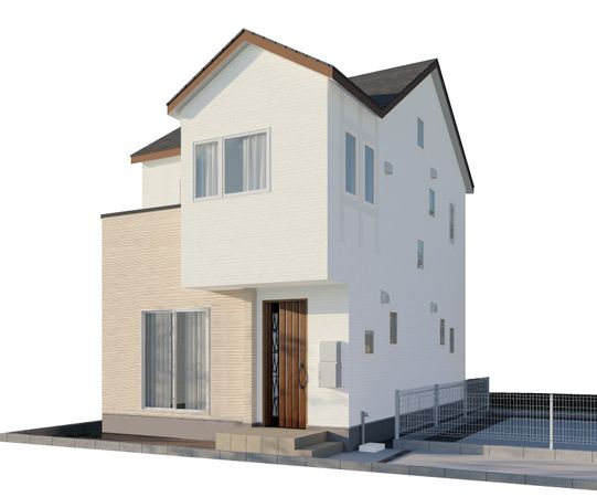 荒井7丁目 新築戸建 A棟 外観パース図 荒井7丁目 新築戸建 A棟 外観パース図