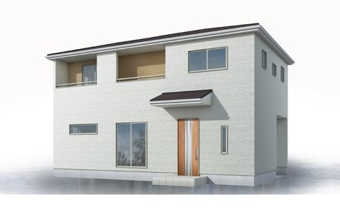 霞目2丁目 新築戸建 1号棟 外観パース図