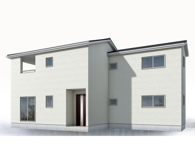 霞目2丁目 新築戸建 2号棟 外観パース図