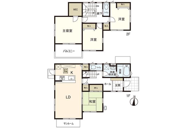 戸建 田子西一丁目 間取図(平面図) 戸建 田子西一丁目 間取図(平面図)