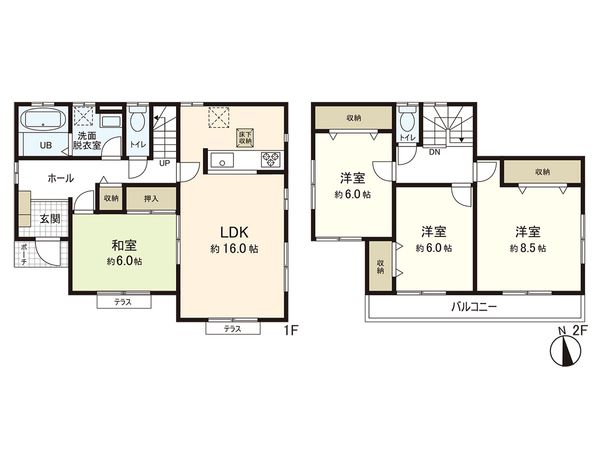 間取図(平面図)