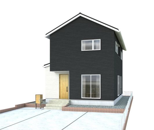 南光台南1丁目 新築戸建 A号棟 外観パース図 南光台南1丁目 新築戸建 A号棟 外観パース図