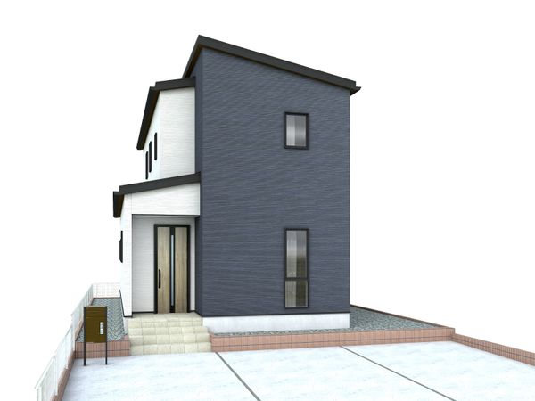 南光台南1丁目 新築戸建 B号棟 外観パース図 南光台南1丁目 新築戸建 B号棟 外観パース図