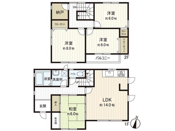 住吉台東1丁目 戸建 間取図(平面図) 住吉台東1丁目 戸建 間取図(平面図)
