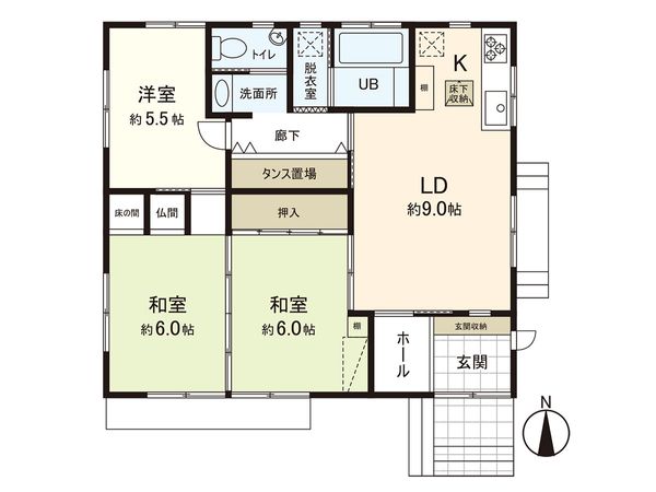 荒井一丁目 戸建 間取図(平面図) 荒井一丁目 戸建 間取図(平面図)