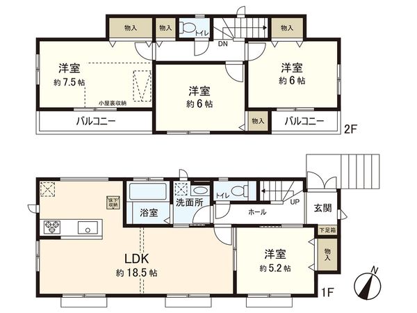 間取図(平面図)