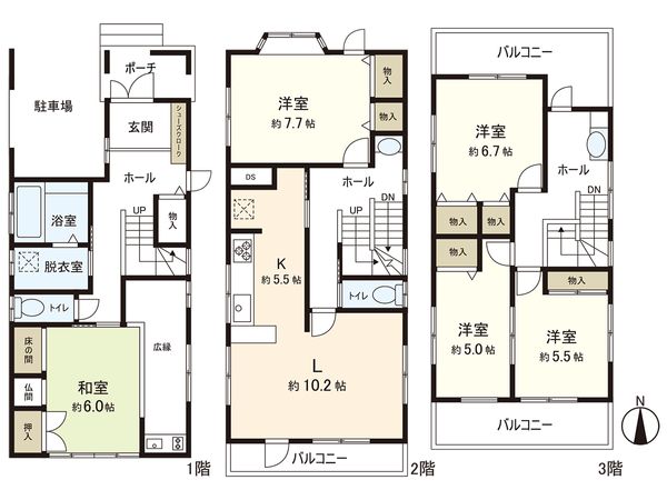 間取図(平面図)
