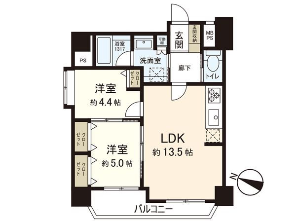 間取図(平面図)