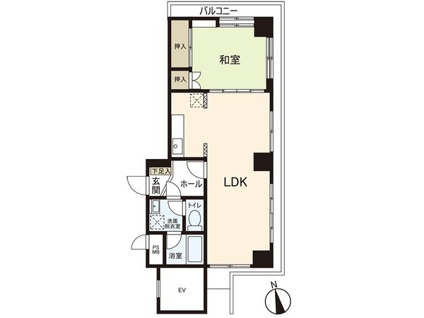 ライオンズマンション二十人町 間取図(平面図) ライオンズマンション二十人町 間取図(平面図)